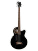 Warwick RockBass RockBass Alien Deluxe Hybrid Thinline 5 - Solid Black Satin