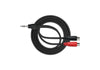 Kirlin YE367-1.5BK Adaptateur Mini Jack 3.5Mm- RCA F