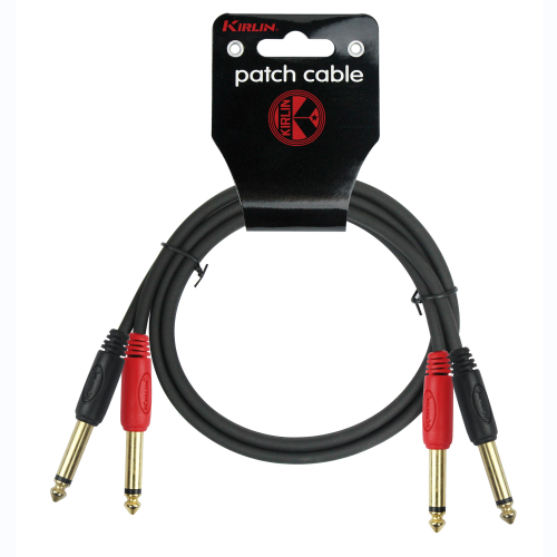 Kirlin Patch Cable 2 Jack / 2 Jack 1 Mètre