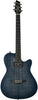 Godin A6 Ultra Denim Blue Flame
