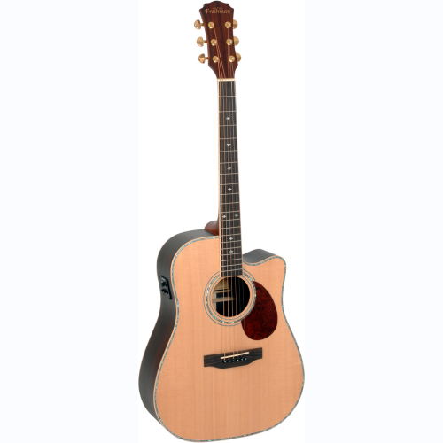 freshman guitare folk APOLLO2DC dreadnought electro naturelle