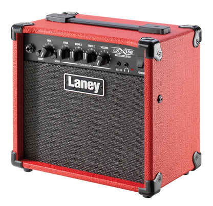 Ampli basse électrique 15W, 2x HP 5", 1 canal avec compresseur commutable, EQ 3 bandes, switch Shape, 6.5 kg, rouge