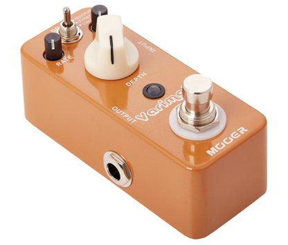 Pédale VARIMOLO, trémolo numérique 3 modes (Normal/Filter/Variable), boîtier métal, true bypass, orange