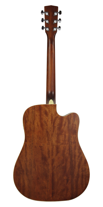 AD880CE, table épicéa, fond & éclisses acajou, touche & chevalet merbau, EQ Cort CE304T, naturel satiné, modèle gaucher