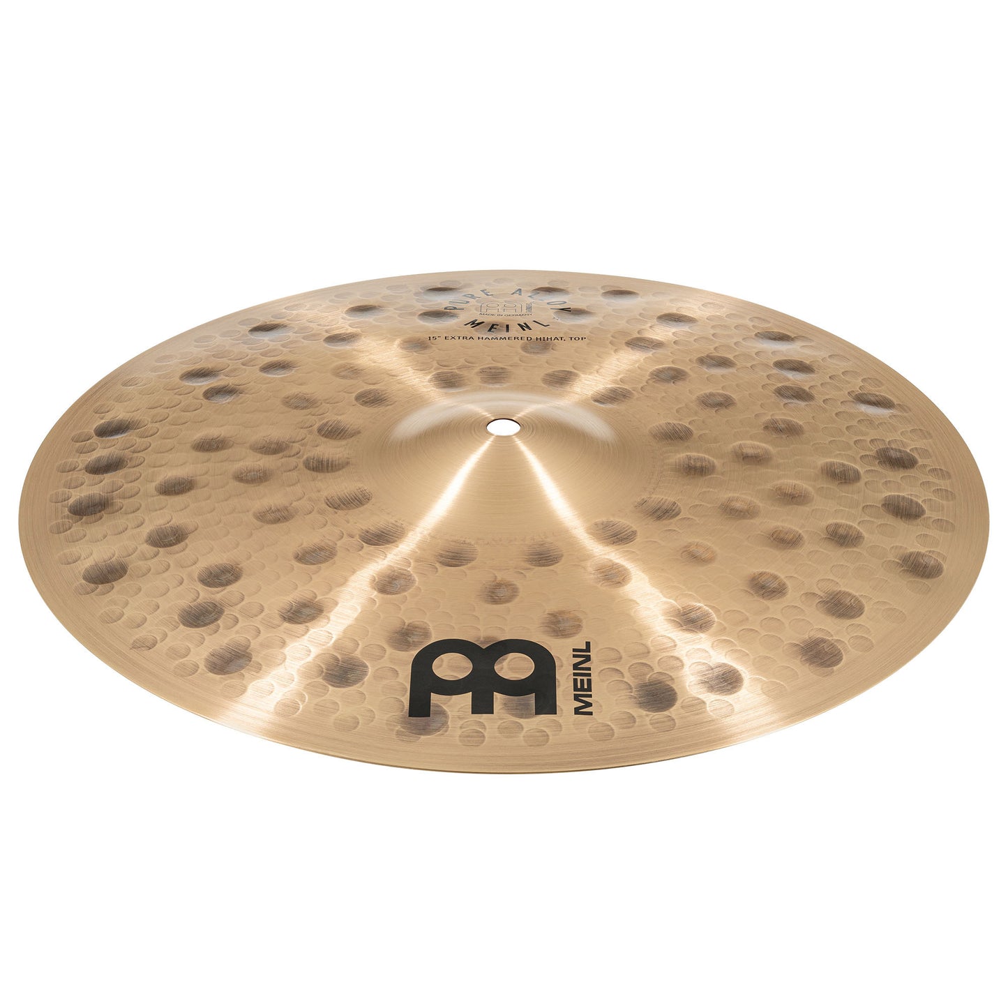Hithat 15" Extra Hammered Meinl Pure Alloy fini traditional martelé