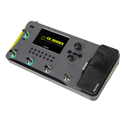 Pédalier multi-effets GE1000, fichiers MNRS provenant du cloud GE (IR, 2048pts d'échantillonnage), 255 presets utilisateur, noir