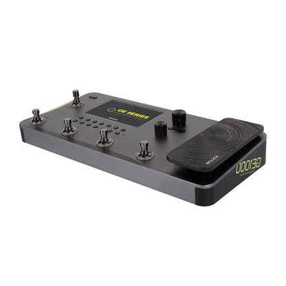 Pédalier multi-effets GE1000, fichiers MNRS provenant du cloud GE (IR, 2048pts d'échantillonnage), 255 presets utilisateur, noir