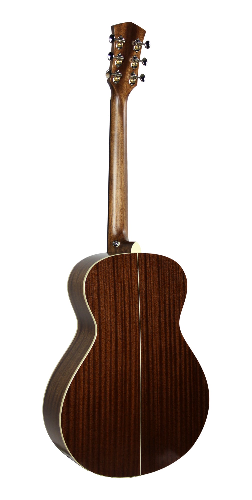 Essence MC4, table épicéa Sitka massif torréfié, f/e acajou, touche & chevalet palissandre, semi brillant, table noire