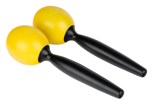MARACAS NINO MEDIUM JAUNE EN ABS