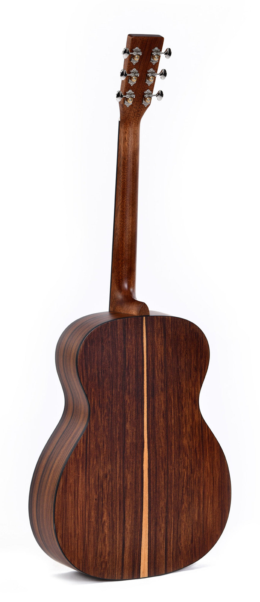 Modèle S000P-10E, Forme 000, table épicéa Sitka massif, f/e pau ferro massif, touche micarta, EQ LR Baggs, soft case, naturel