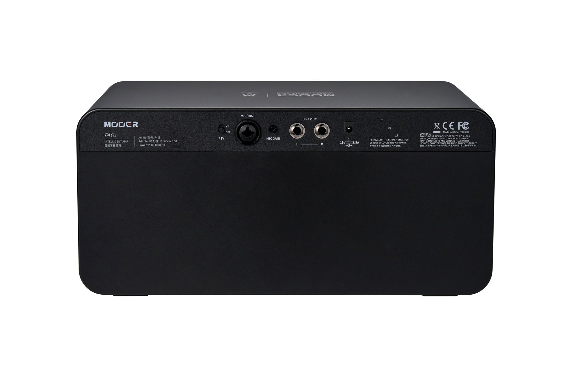 AMPLI MOOER F40I 40W NOIR