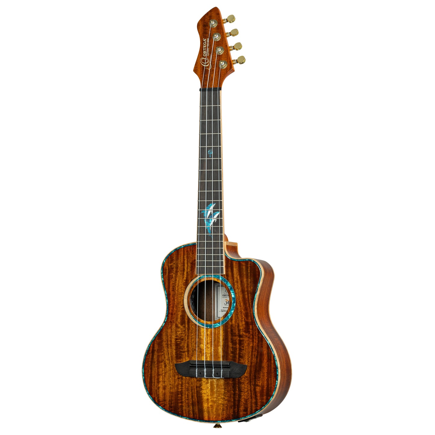 RUHZ30T-DO, modèle Ténor pan coupé, EQ Ortega MagusX/U (rechargeable), table, fond & eclisse acacia massif, housse, naturel