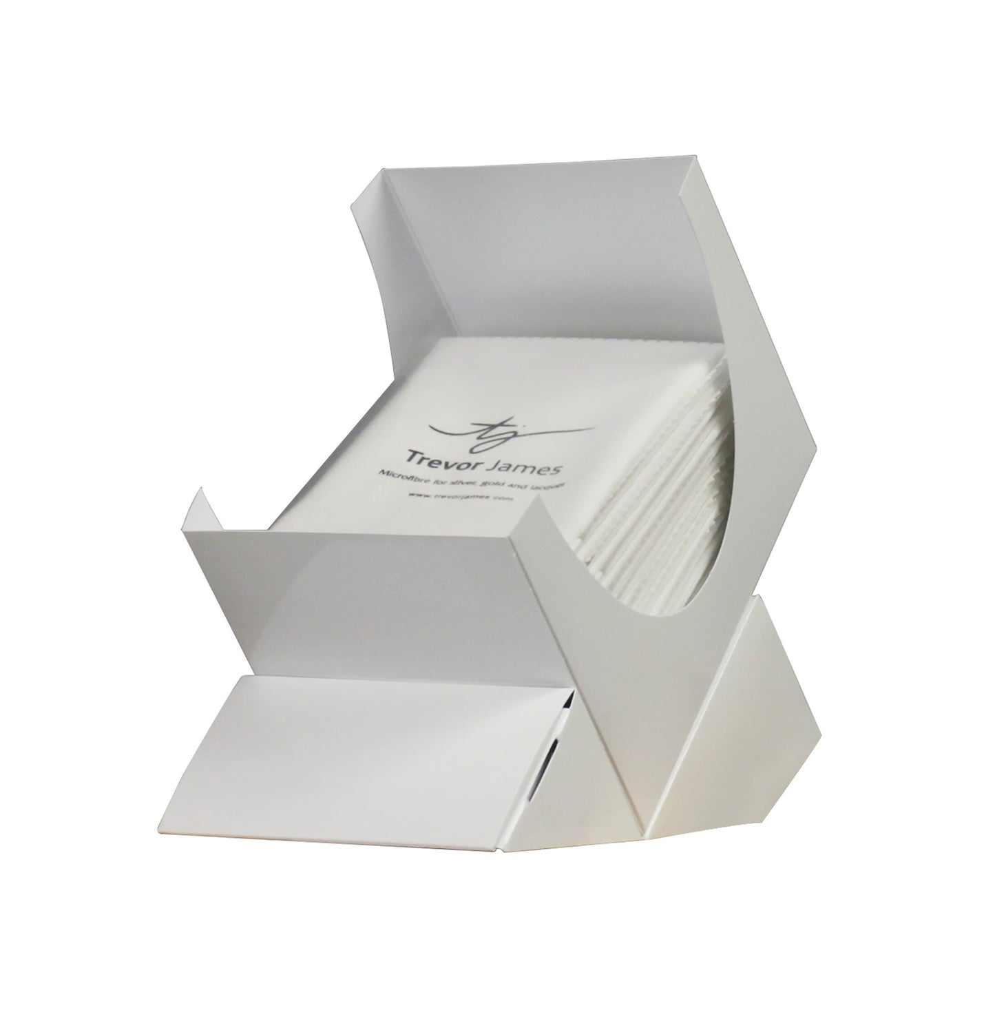 Boîte de 18 étoffes d'entretien en microfibre Trevor James 5508 (20 x 40 cm)