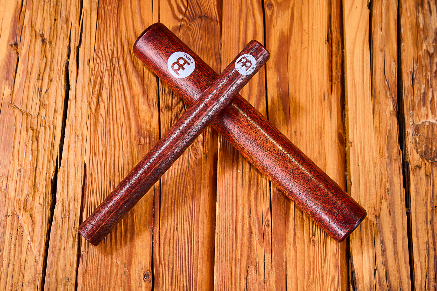 Paire de claves Meinl 8" et 7", bois dur naturel