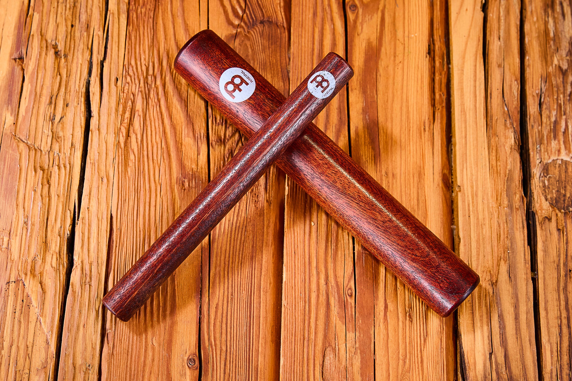 Paire de claves Meinl 8" et 7", bois dur naturel