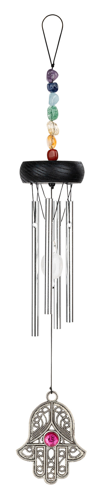MINI CHIMES SONIC ENERGY CHAKRA 12" HAMSA