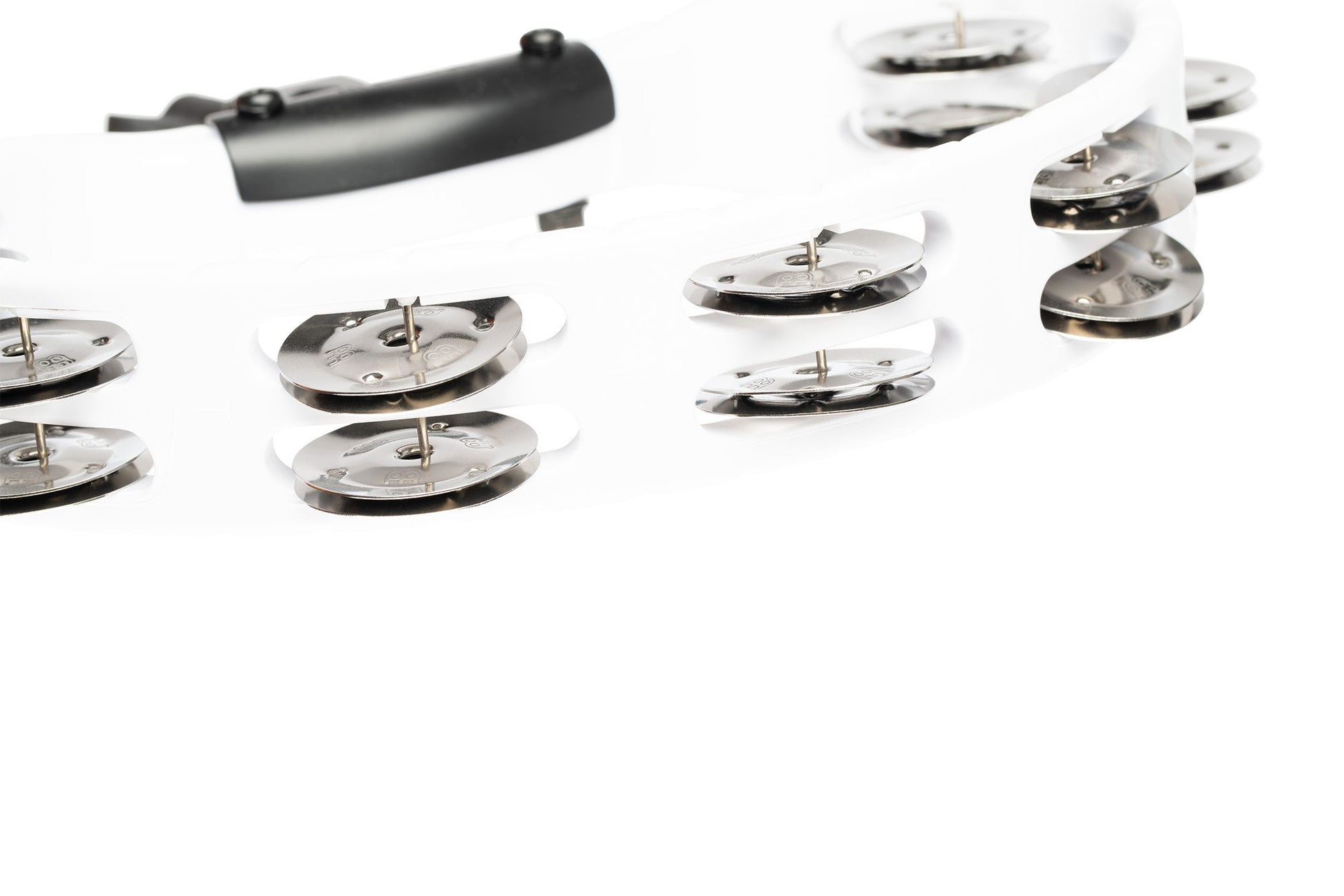 TAMBOURIN MEINL ABS DEMI-LUNE BLANC
