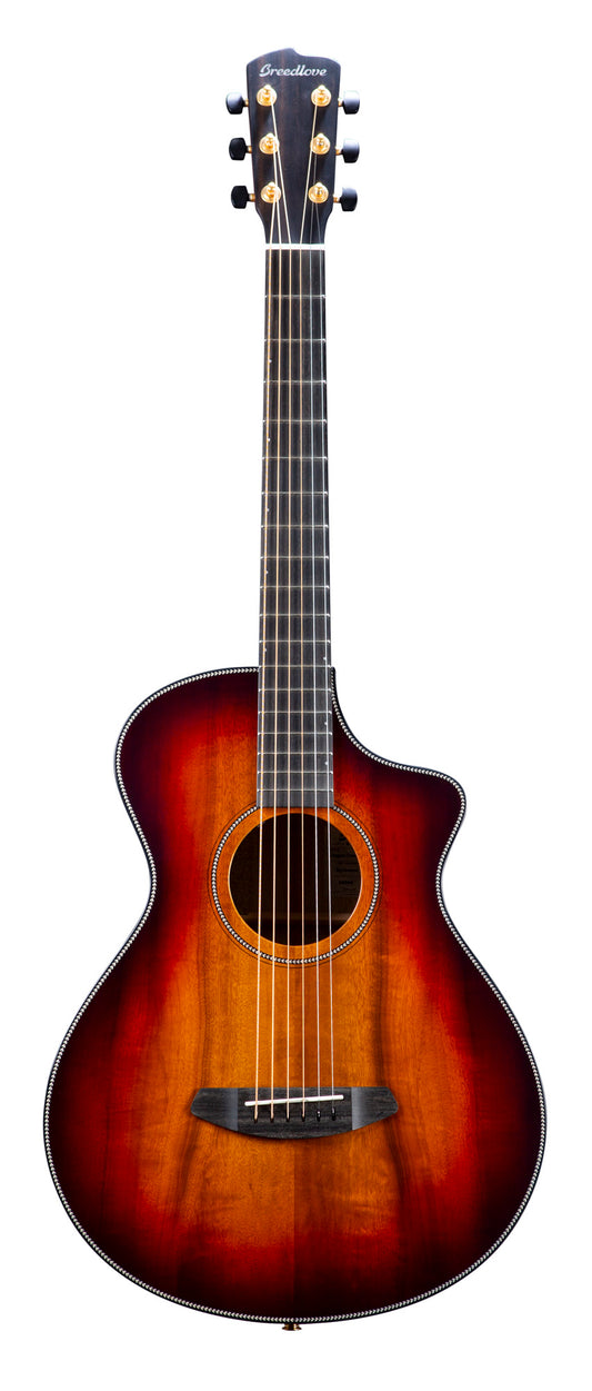 OREGON CONCERTINA CE OLD FASHIONED, table myrtlewood massif, f/e myrtlewood massif, EQ LR Baggs, étui, old fashioned brillant