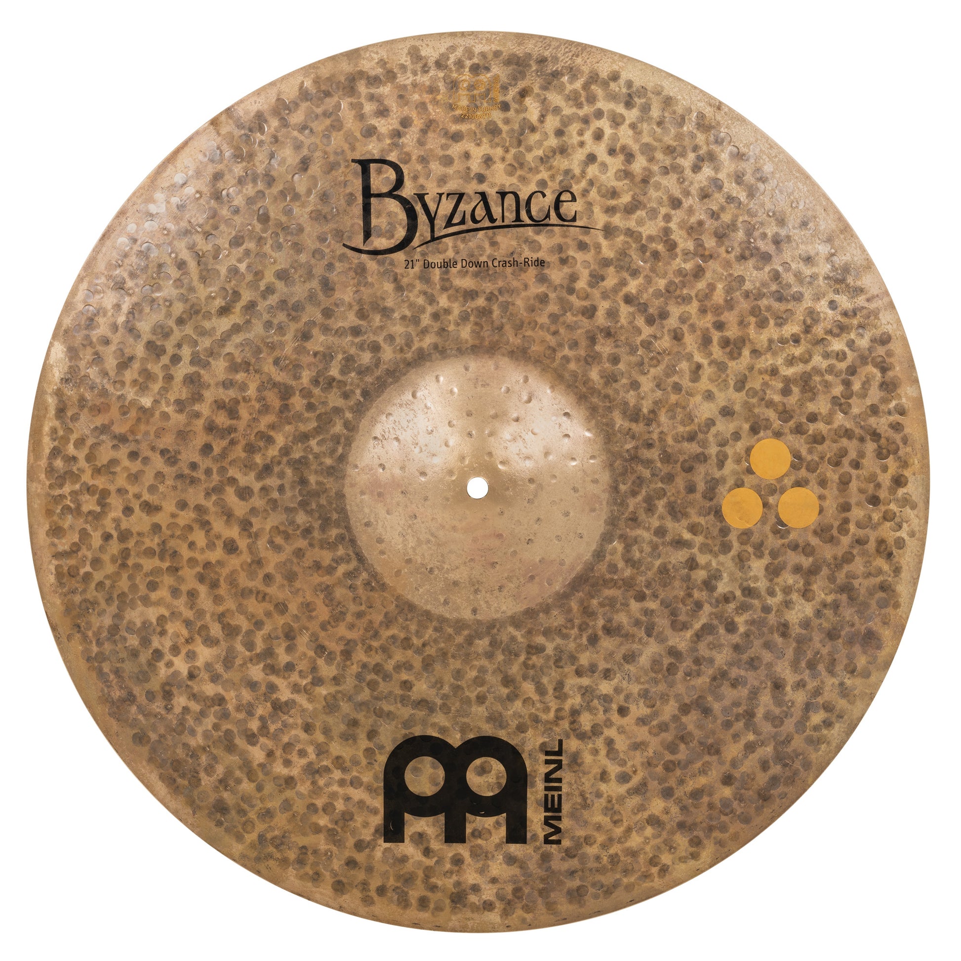 CRASH RIDE MEINL BYZANCE 21" DOUBLE DOWN SIGNATURE MATT HALPERN