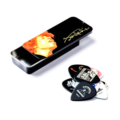 Boite de 12 médiators Jimi Hendrix Electric Lady Heavy