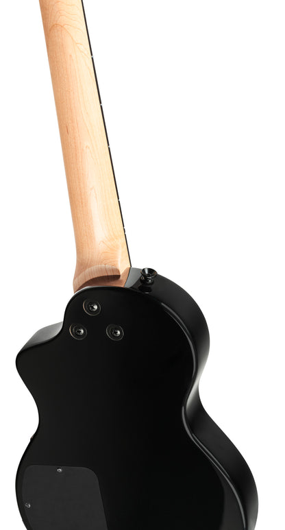 NEO-U-TGB, modèle Ténor, pan coupé, EQ MagusExpress, table érable flammé, corps okoumé, manche érable, housse, gris