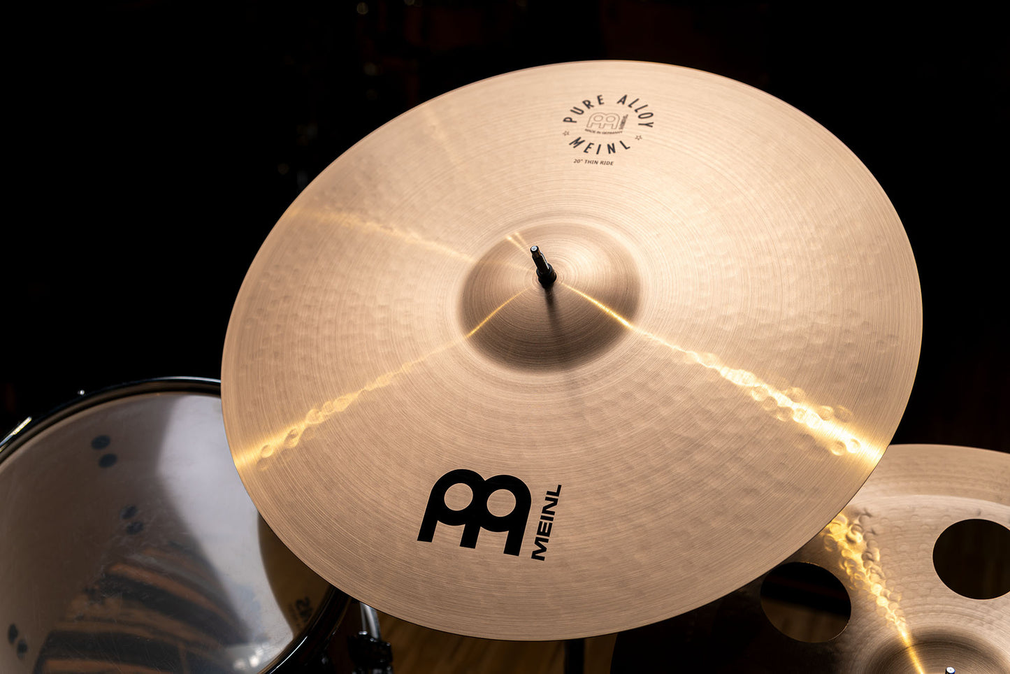 Thin Ride 20" Meinl Pure Alloy fini traditional martelé