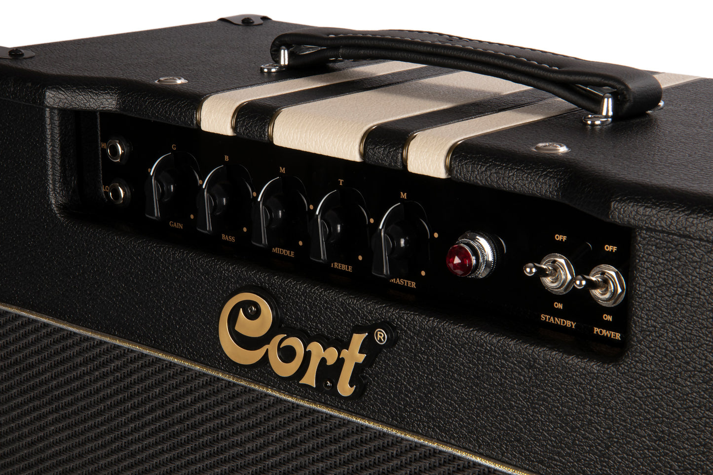 Ampli à lampes 15W, 1 x 12" Moollon G12-30M, préampli 3 x 12AX7, ampli 2 x EL84, boucle d'effet, poids: 17 kg, noir