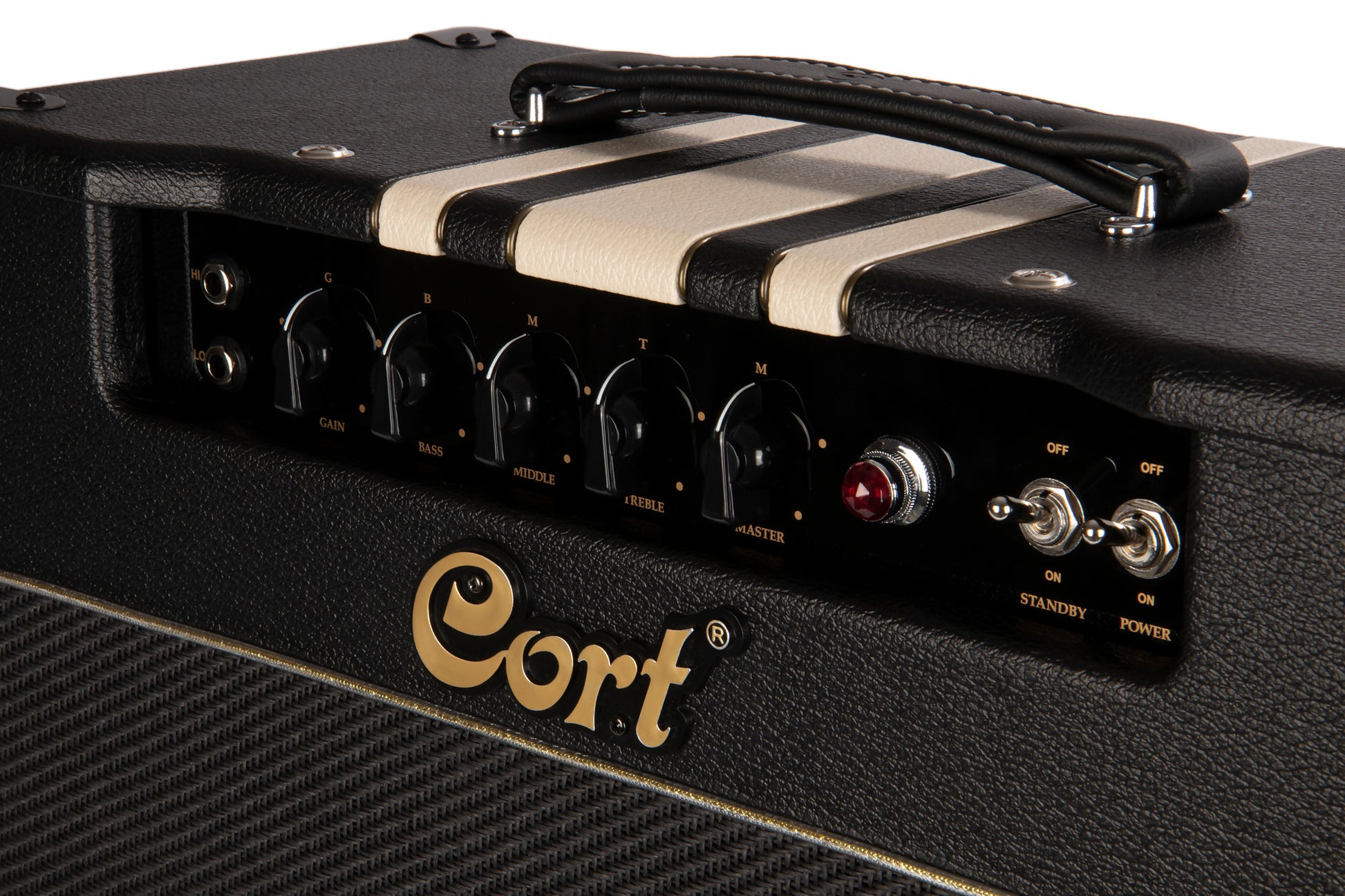 Ampli à lampes 15W, 1 x 12" Moollon G12-30M, préampli 3 x 12AX7, ampli 2 x EL84, boucle d'effet, poids: 17 kg, noir