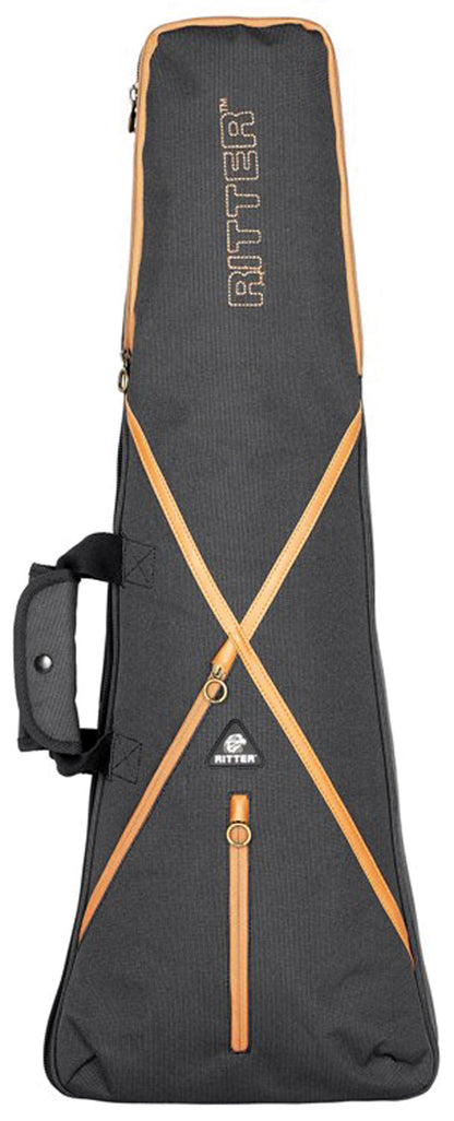 Housse SESSION 7 pour guitare électrique headless, gris foncé