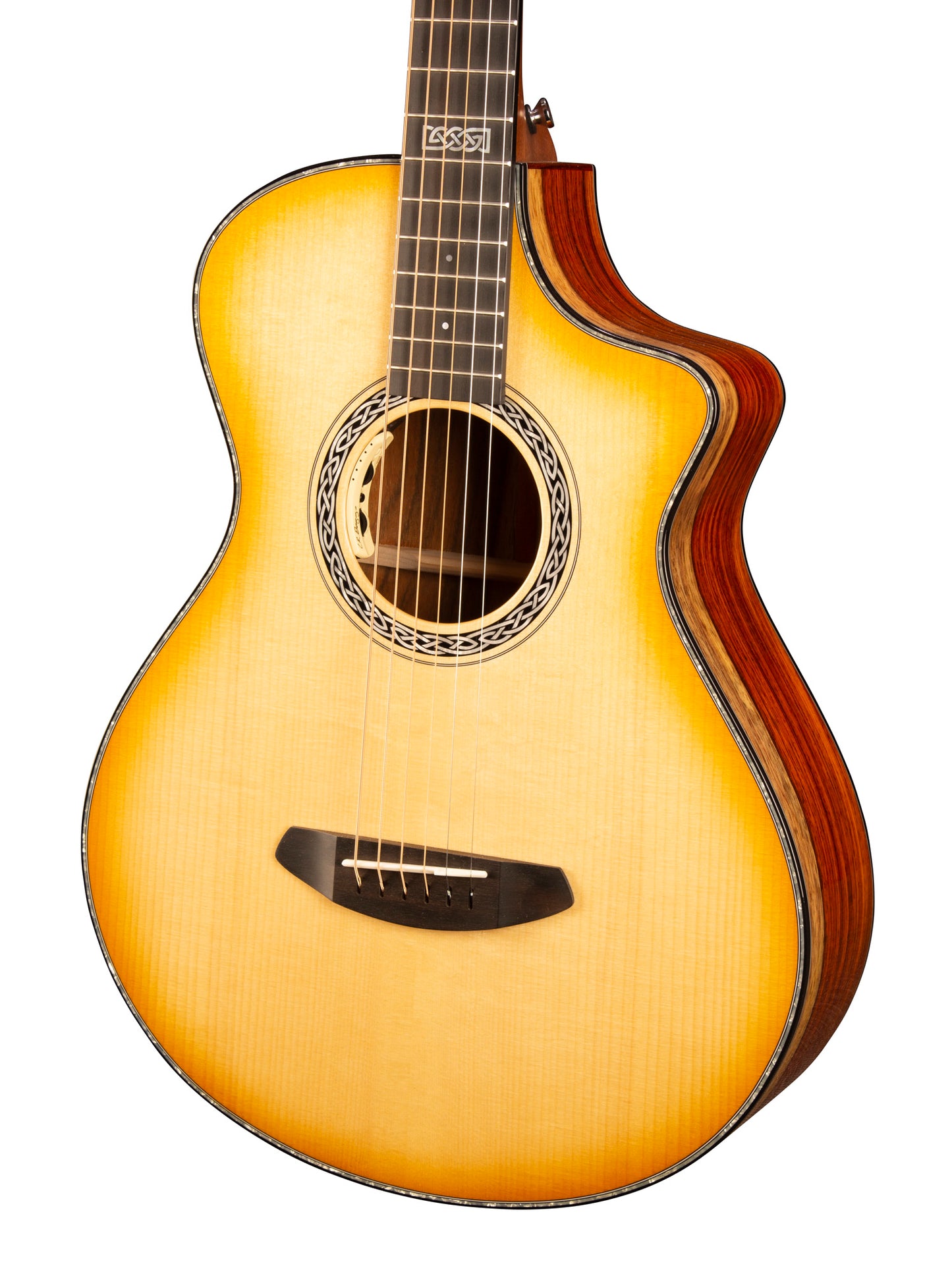 LEGACY CONCERTINA CE, table épicéa Adirondack massif, f/e cocobolo massif, EQ LR Baggs Anthem, étui, naturel brillant