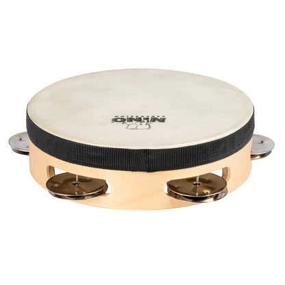 TAMBOURIN NINO BOIS 6"/1 RANG