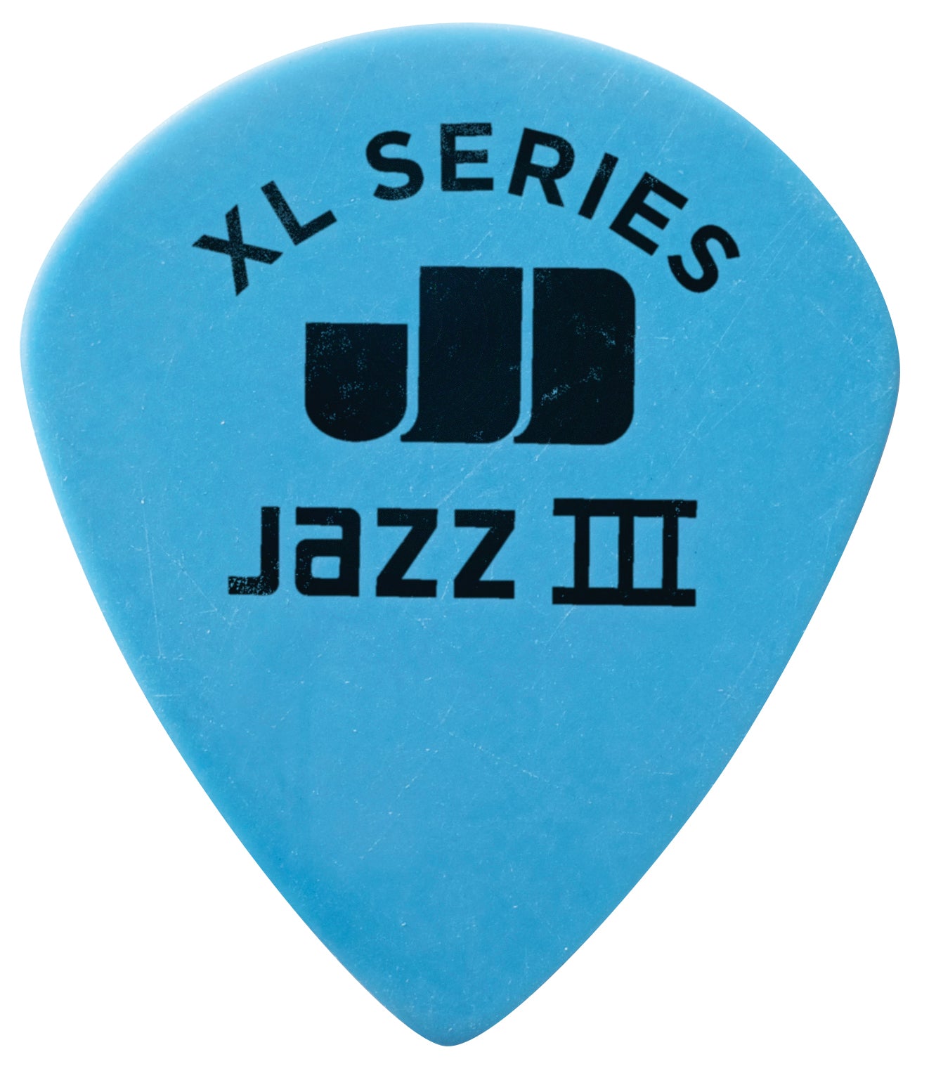 Sachet de 12 médiators Tortex Jazz III XL 1.35 mm (noir)