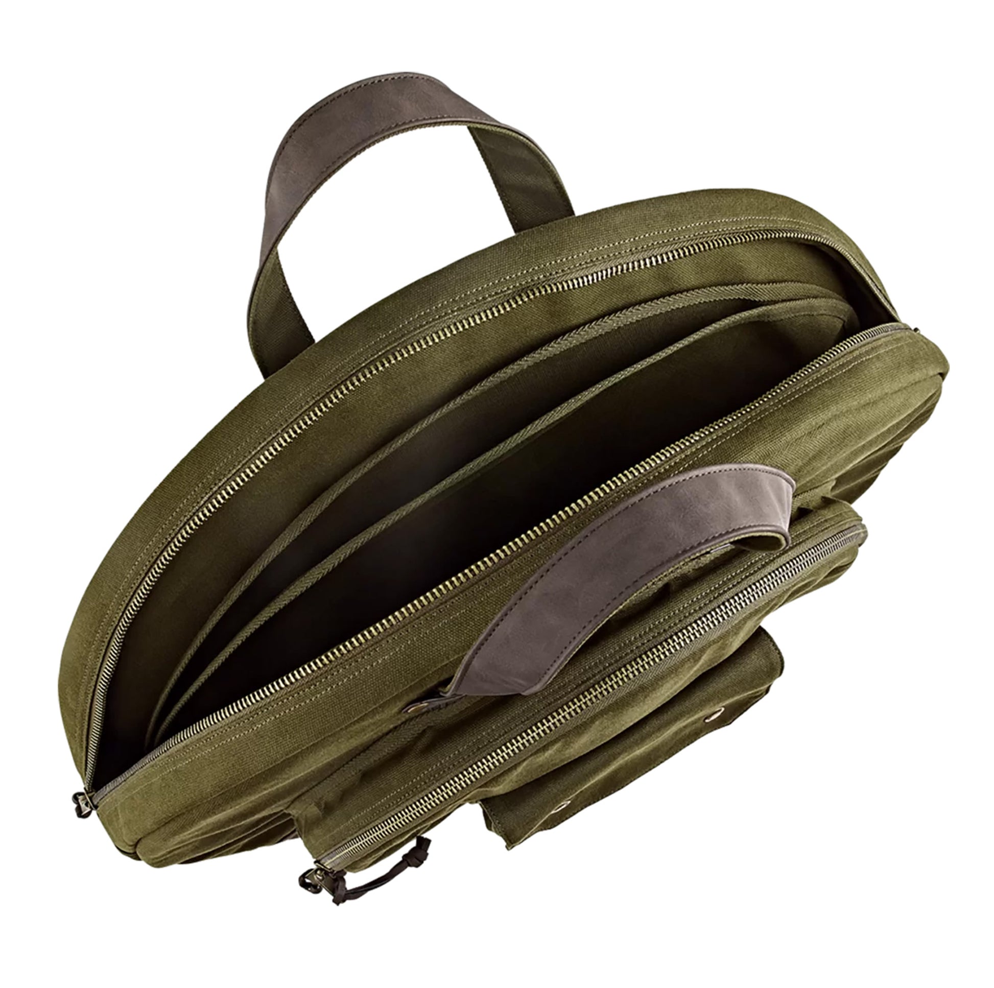 HOUSSE MEINL CYMBALES 22" TOILE CIREE FOREST GREEN