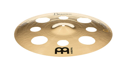 CRASH MEINL BYZANCE 16" BRILLANT TRASH, ALLIAGE BRONZE B20, MARTELÉE A LA MAIN, FINITION BRILLANTE