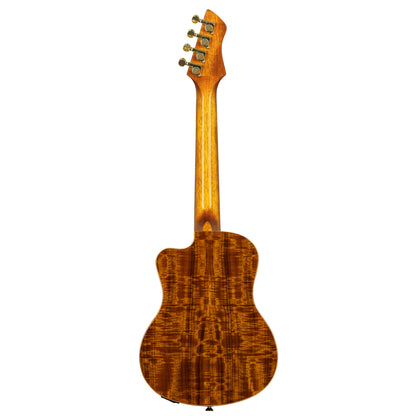 RUHZ30T-BW, modèle Ténor pan coupé, EQ Ortega MagusX/U (rechargeable), table, fond & eclisse acacia massif, housse, naturel