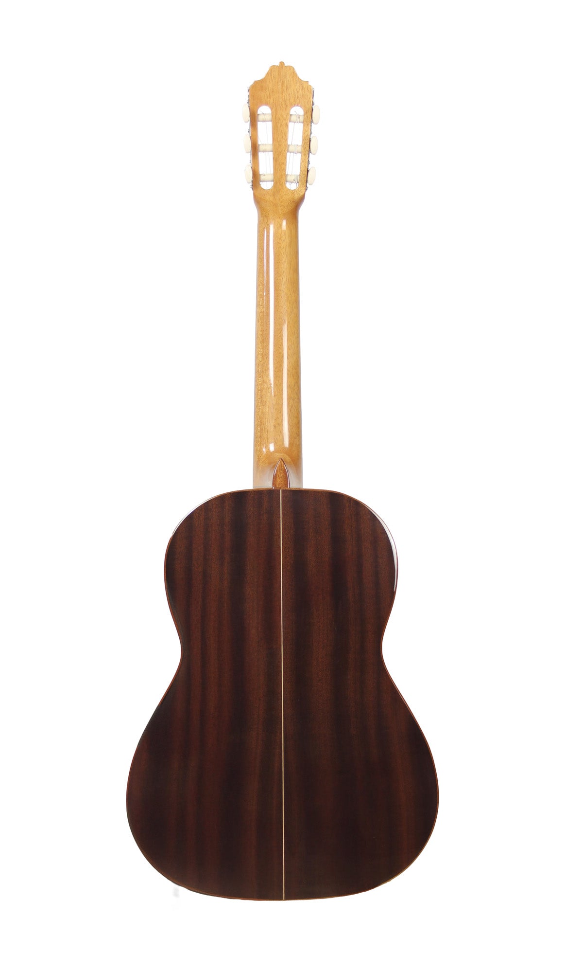 MOD.3, table cèdre massif, fond & éclisses acajou, touche palissandre