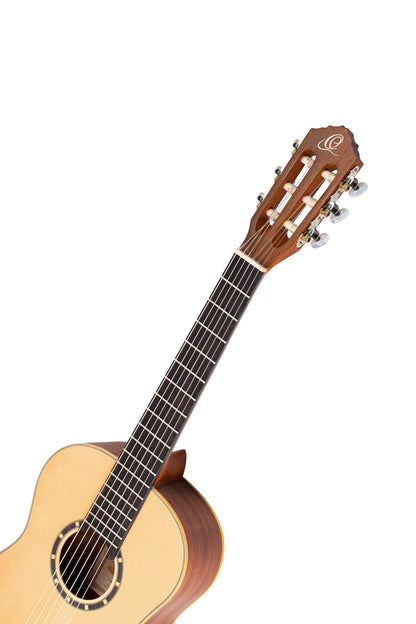 R121-1/2, table épicéa, fond & éclisses acajou, manche acajou (sillet 43.5 mm), housse, naturel satiné