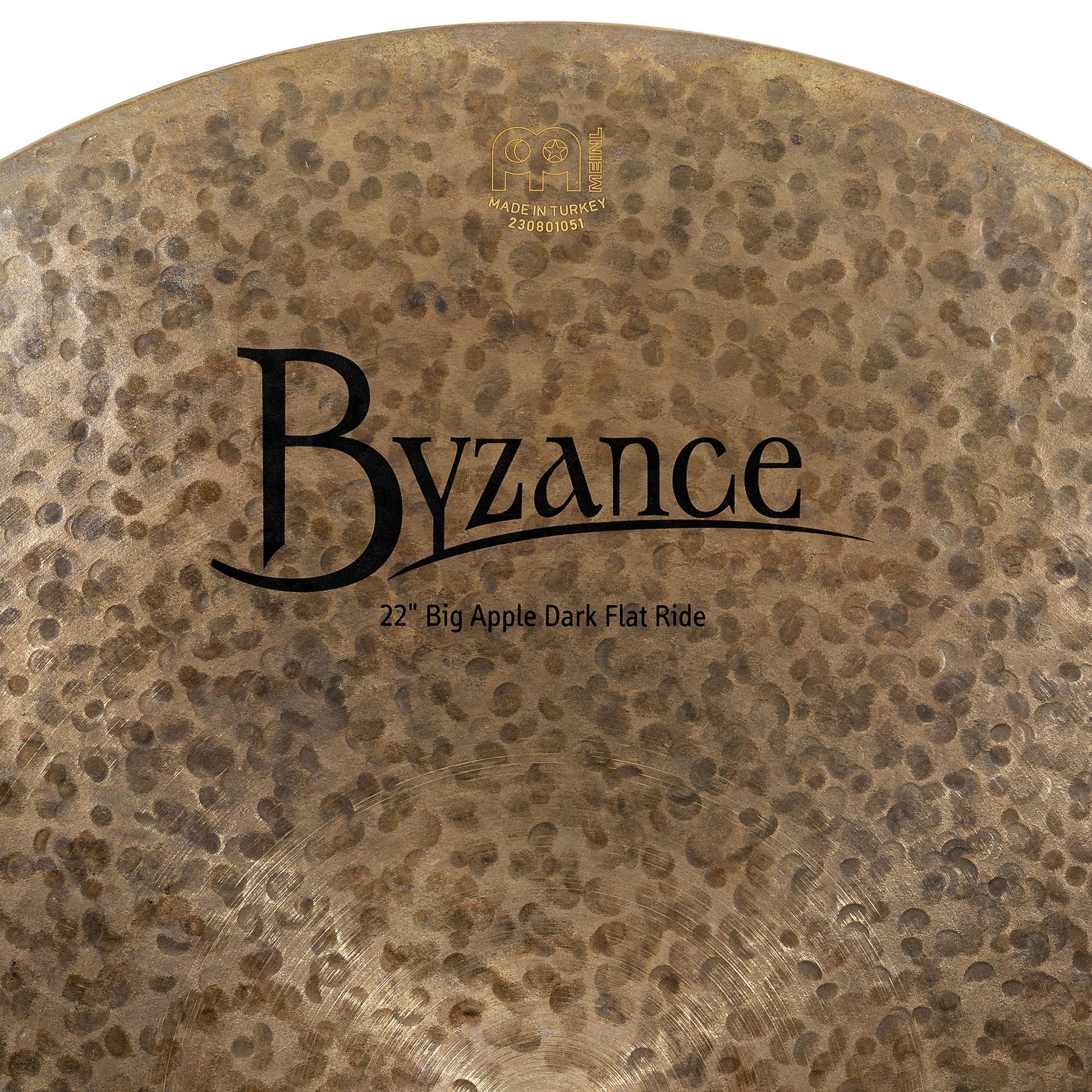 Flat Ride Big Apple Dark Meinl Byzance Dark 22" Raw