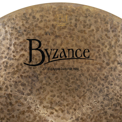Flat Ride Big Apple Dark Meinl Byzance Dark 22" Raw