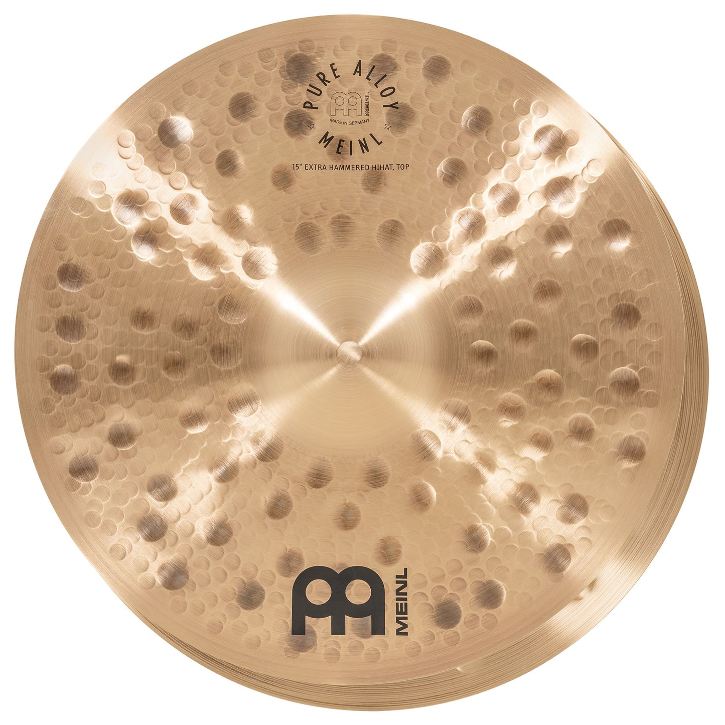 Hithat 15" Extra Hammered Meinl Pure Alloy fini traditional martelé