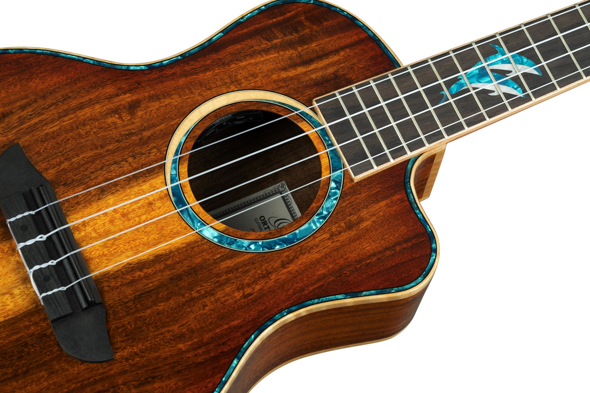 RUHZ30T-DO, modèle Ténor pan coupé, EQ Ortega MagusX/U (rechargeable), table, fond & eclisse acacia massif, housse, naturel