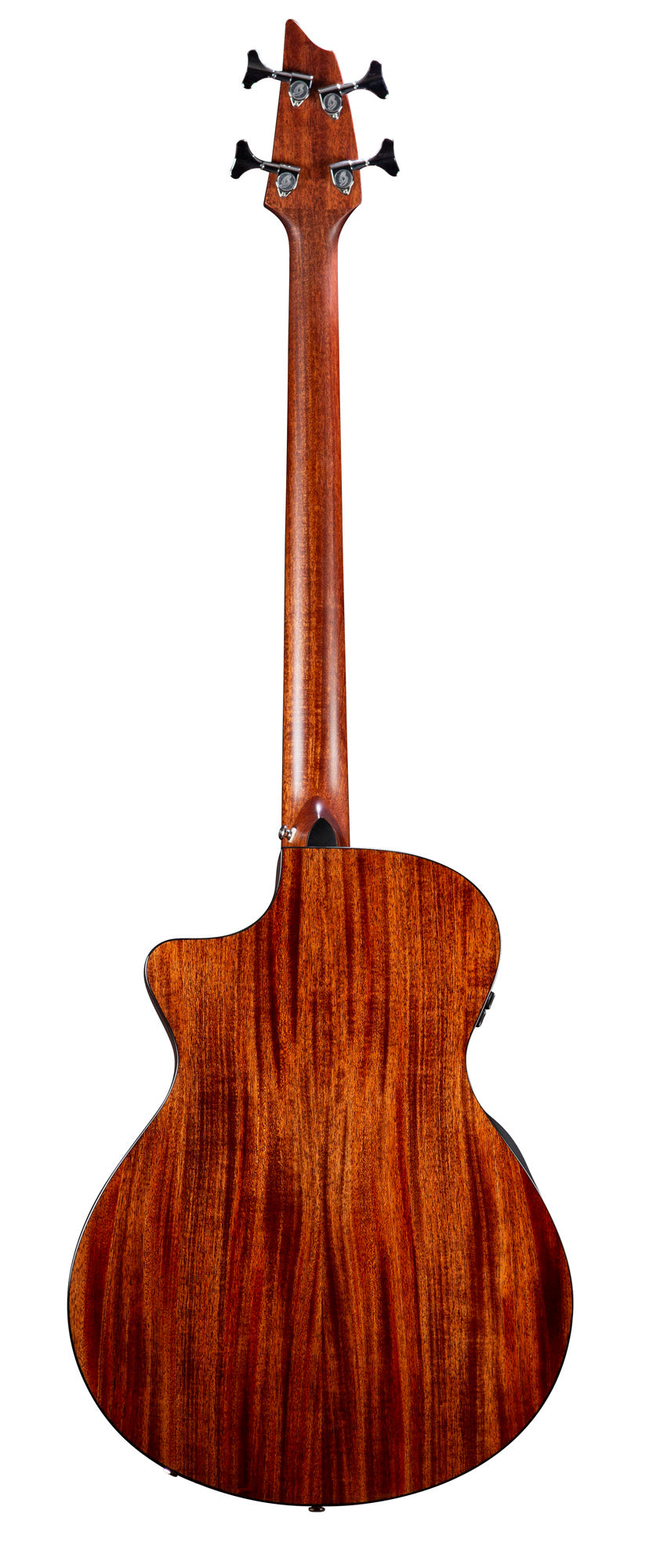 SOLO PRO CONCERTO EDGEBURST BASS CE, pan coupé, table cèdre rouge massif, f/e acajou massif, EQ Fishman Flex Plus-T, étui