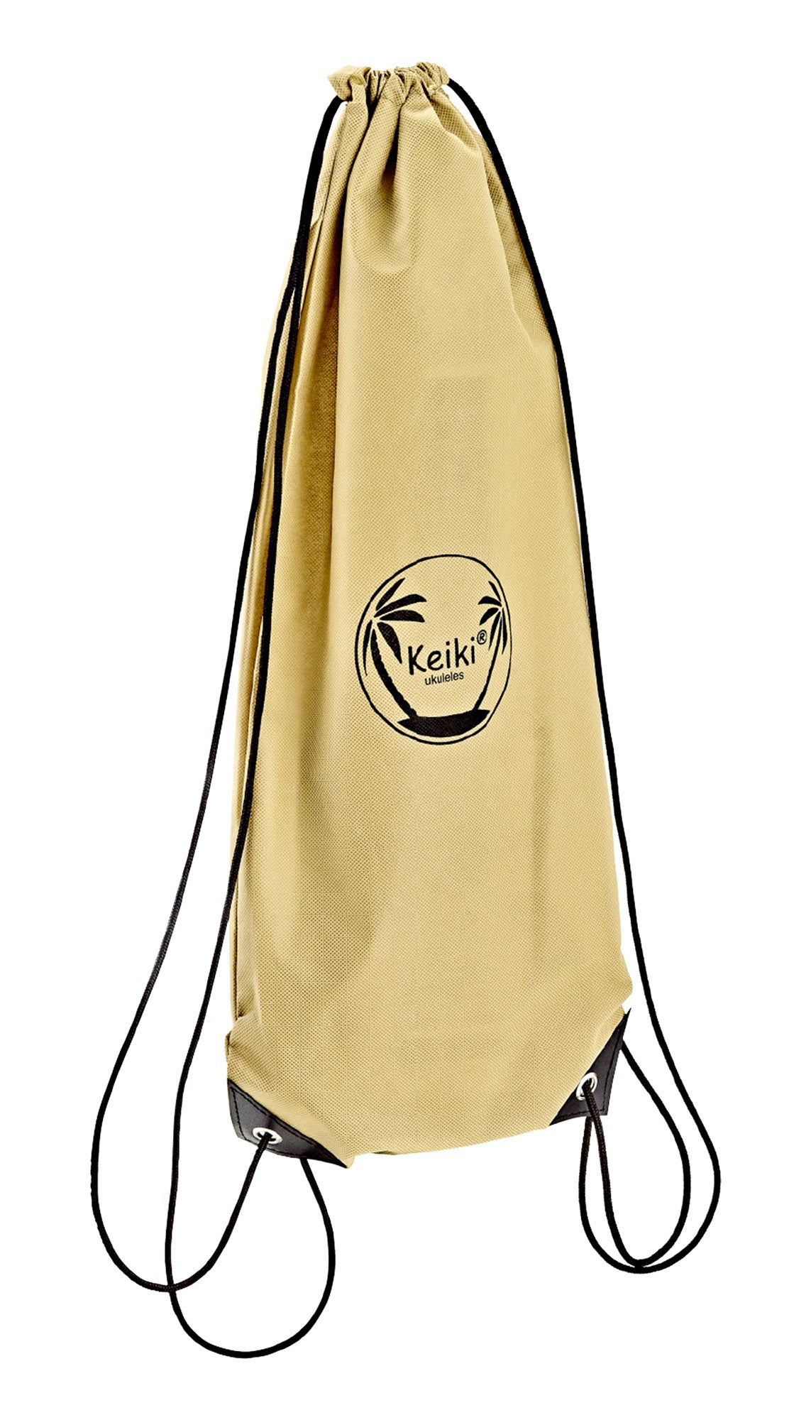 K2-EM, pack ukulélé Soprano, table agathis design"El Muerto", corps ABS galbé, manche okoumé, 12 frettes, accessoires