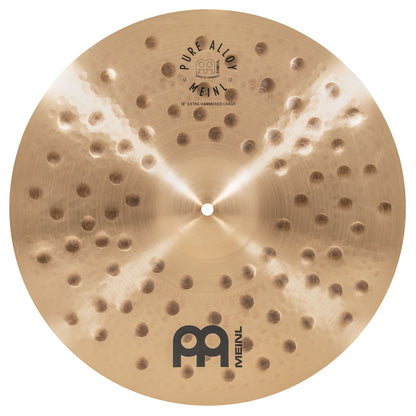 Crash 18" Extra Hammered Meinl Pure Alloy fini traditional martelé