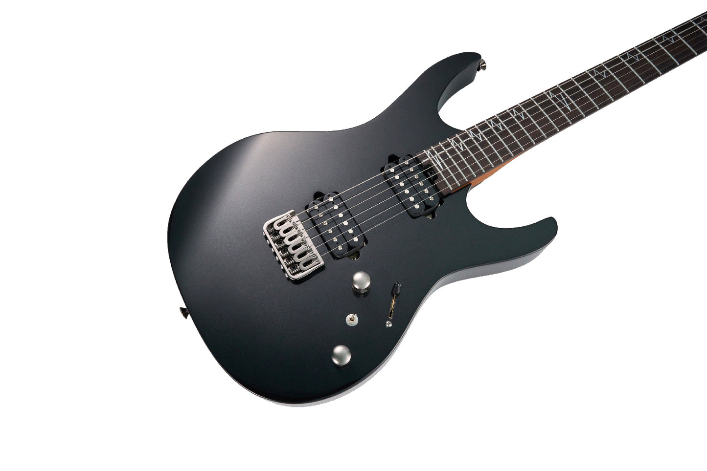 MOOER MMT100, corps aulne américain, manche érable torréfié, touche palissandre, pearl black, avec housse