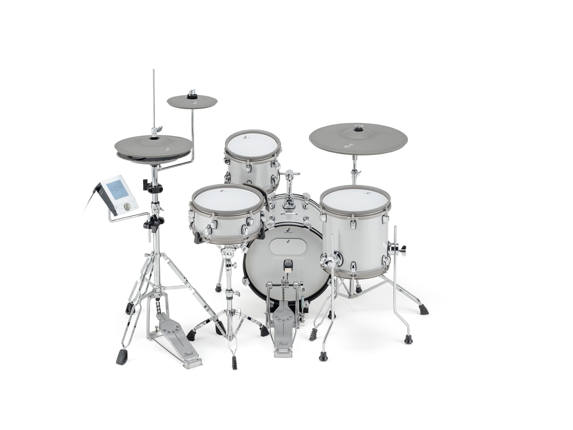 EFNOTE Mini - vooraanzicht van compacte elektronische drumkit
