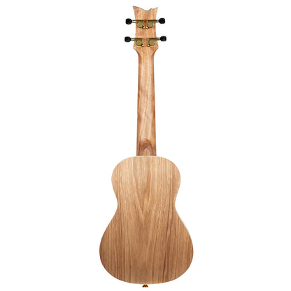 RUEL-MGR, modèle Concert, table épicéa, fond & éclisses catalpa, manche acajou, housse luxe, vert métallisé brillant