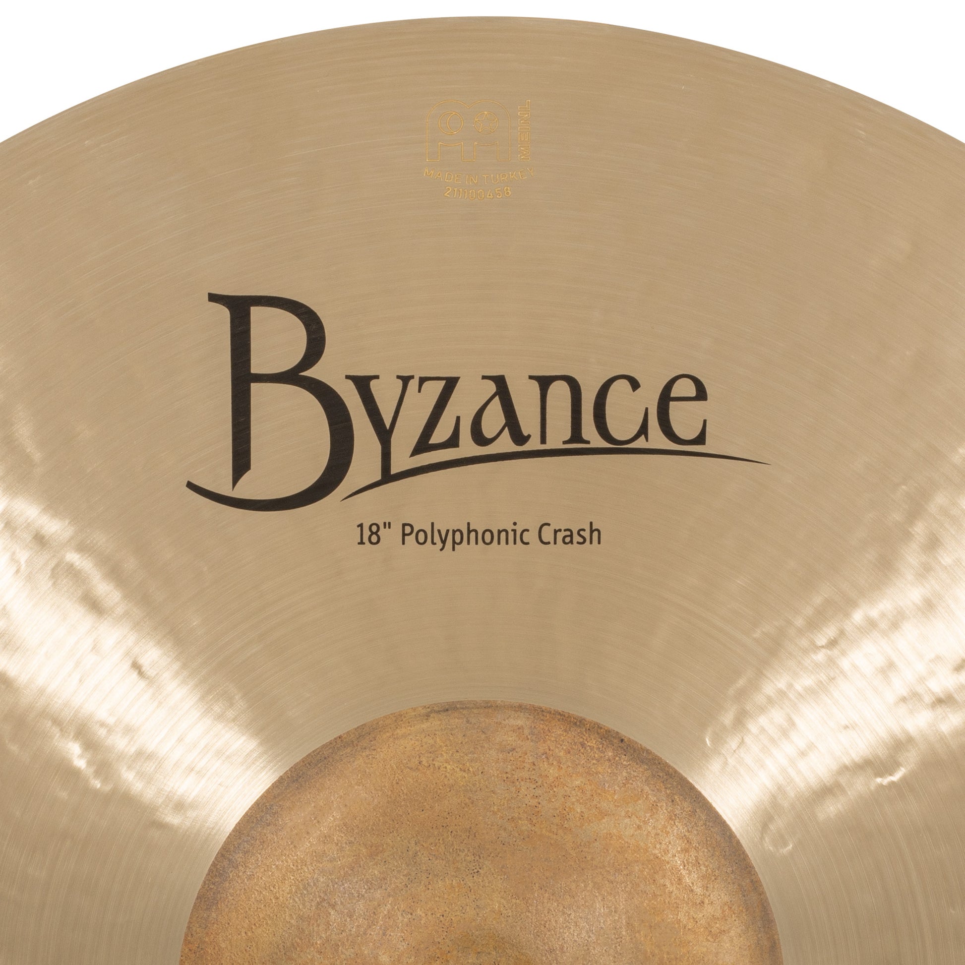 Crash Polyphonic 18", Alliage bronze B20, Martelée à la main, Finition traditionnelle