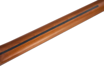 MOOER MMT100, corps aulne américain, manche érable torréfié, touche palissandre, pearl white, avec housse