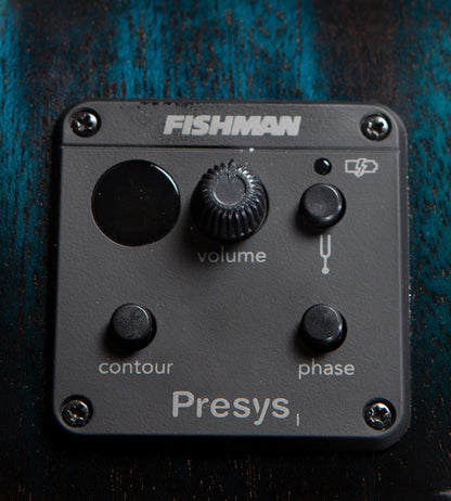 RAINFOREST S CONCERT PAPILLON CE, table acajou massif, f/e acajou, EQ Fishman Presys I, papillon